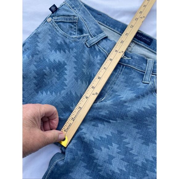 NWT Rock & Republic Aztec print size 12 Berlin skinny jeans. - Picture 4 of 12